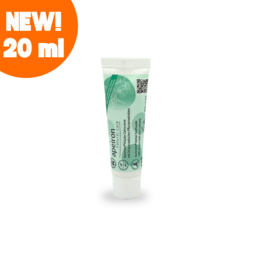  Ayurvedic herbal tooth cream in a 20ml tube, with a green and white label design.