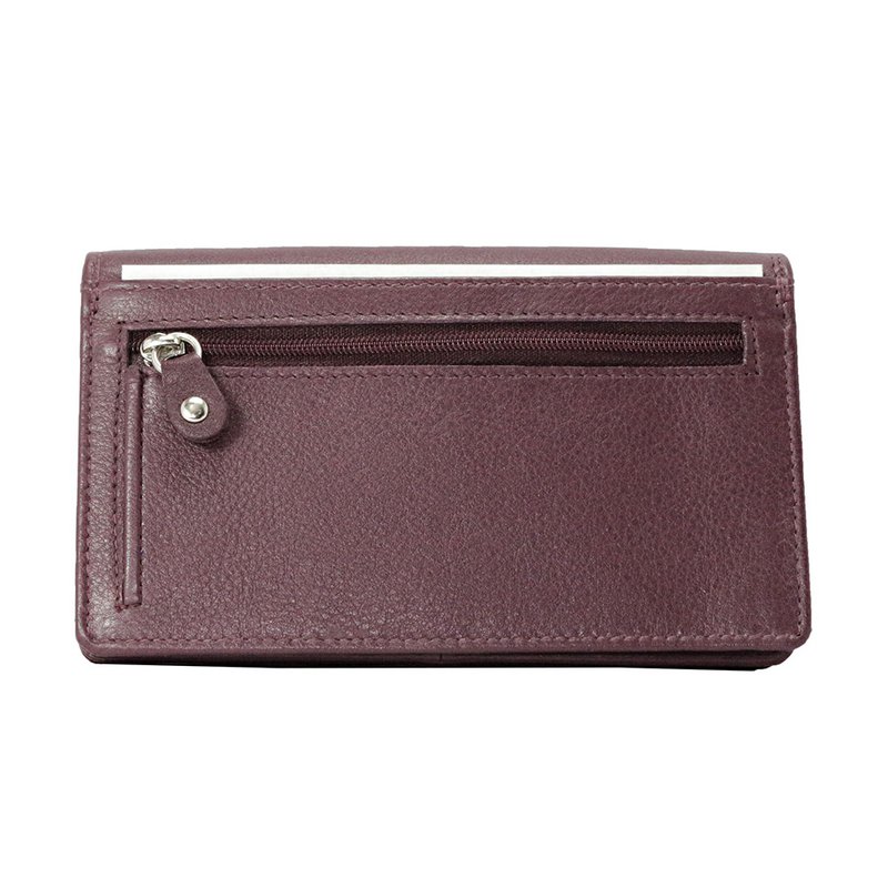 Cartera Mujer Piel Vaqueta - RFID Antideslizante - Cartera Mujer Ideal