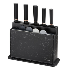 🔪 Klausberg 10-delige mes en snijplank ingesteld met standaard