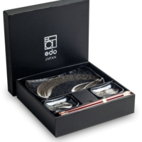 Edo Ansen Sushi Plate Set/2, giftbox