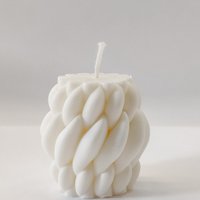 Wooly candle - Wooly twisted candle