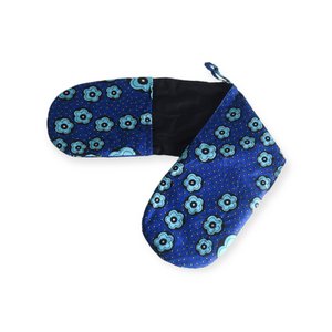 Doppelter Ofenhandschuh Blue Daisies