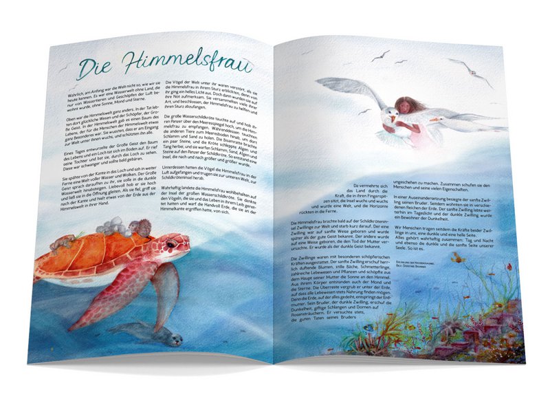 Revista infantil Waldorf - CURTAIN ON número 132 pueblos indígenas de América del Norte