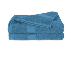 100% Katoenen Handdoekenset Blauw