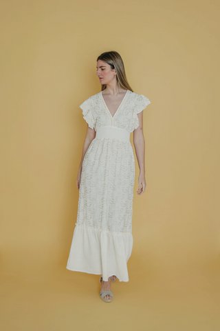 Greta white dress