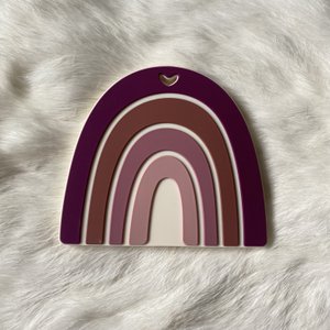 Bijtfiguur Regenboog Oud Roze