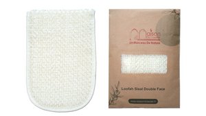 Double-sided vegetable loofah