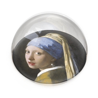 Glazen koepel, Vermeer, Meisje met de parel