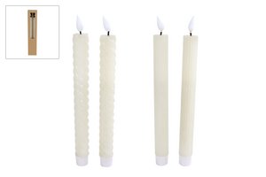 Kerze LED Moving Light AAA elfenbein a2