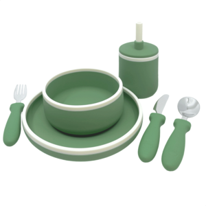 Kindergeschirrset aus Silikon