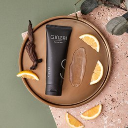 Eksfolierende ansigtsmaske med ginseng