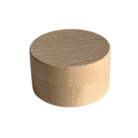 Wooden teeth / hair lock box large