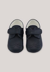 Pre-Walker-Füßlinge aus Leder – Französische Marine