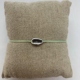 Lille Silver Shell armbånd