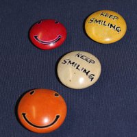 003 Keep Smiling - Soapstone