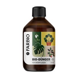 FARBIO® organisk flydende gødning til grønne planter | Vigtige næringsstoffer til dine planter