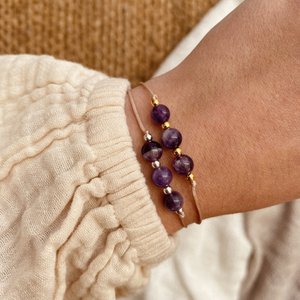 Edelarmband - Amethyst