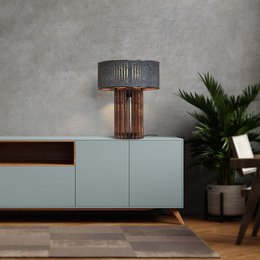 Acoustic table lamp Cilindro