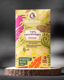 ChocDelight 72% with pistachios | 60g