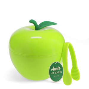 Fruitijsemmer met deksel & tang - Appel