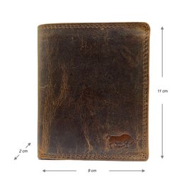 Pung Mænd - Pung Mænd - Arrigo Pung - Billfold model i 3 farver Buffalo Læder