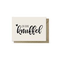 MINIKAARTJE | Een dikke knuffel