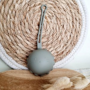 Schnulleraufbewahrung – Salbei