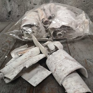 Roty schorsstukken wit 500gram (21431)