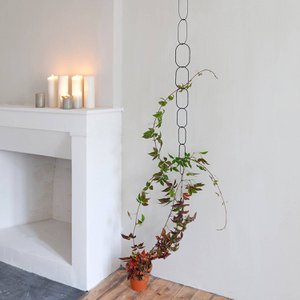 Zwart Messing Ketting - Plantsteun voor klimplanten