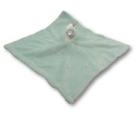 Schmusetuch Schwan hellgrün - Stofftier - Schmusetier - Plüschtier