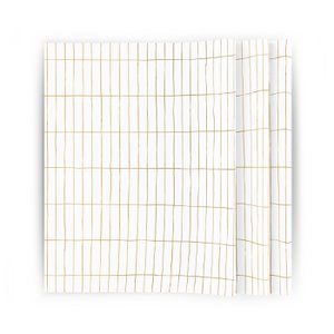 Slim Tiles – Seidenpapier – 100 Blatt – Gold