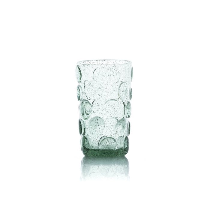De Frosted Dot Highball - Aqua