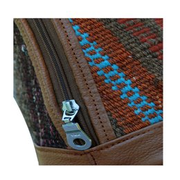Kilim Leather Baker’s Chocolate Bag