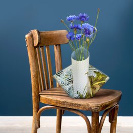 Tischvase Stone Paper 'Blau'