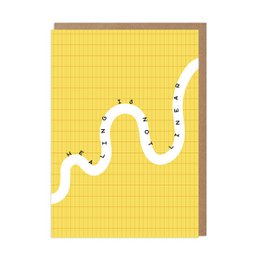 La guarigione non è lineare Get Well Card