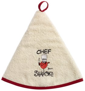 Essuie-mains Shadoks Ivoire Diamètre 60