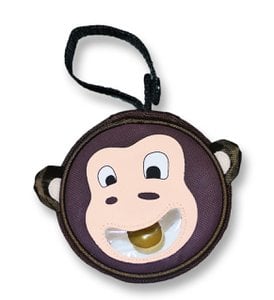 PACIFIER BOX - LA TETE A TOTOTTE BROWN MONKEY
