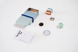 Treasure Tin - Cloudy Blue