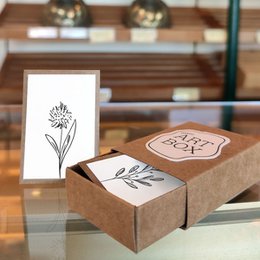 DIY Mini Art – Flores (4 piezas)