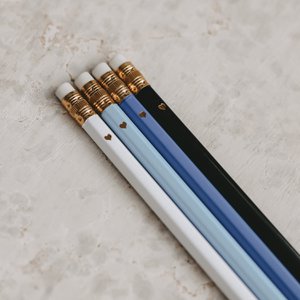 Pencil set blue set of 4 (PU = 10 sets)