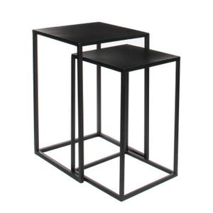 Side table set Goa Black