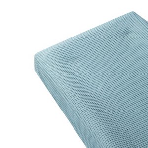 Trocador Forra Wafle Azul