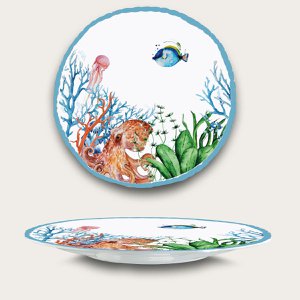 Arca ABISSI Melamine Groot Rond Bord 41cm
