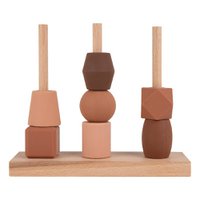 Stapelturm – Bernsteinbraun