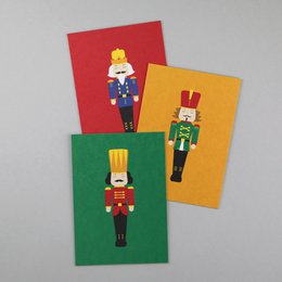 Drewno pocztówki Walter Nutcracker Green