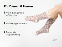Calcetines de lana escandinava "Noruega"