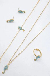 Parure de bijoux en acier inoxydable