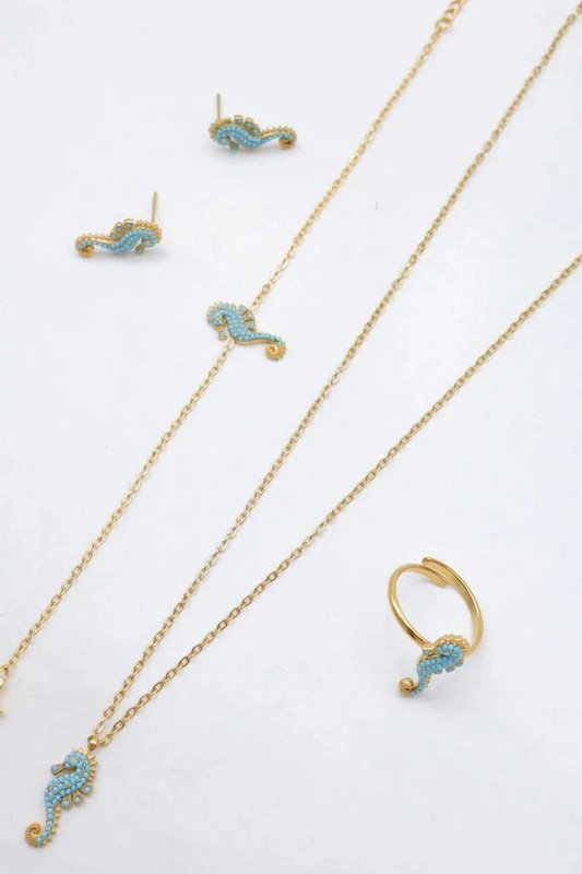 Parure de bijoux en acier inoxydable