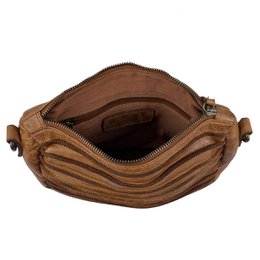 Borsa A Spalla Da Donna Realizzata In Pelle Lavata In 4 Colori