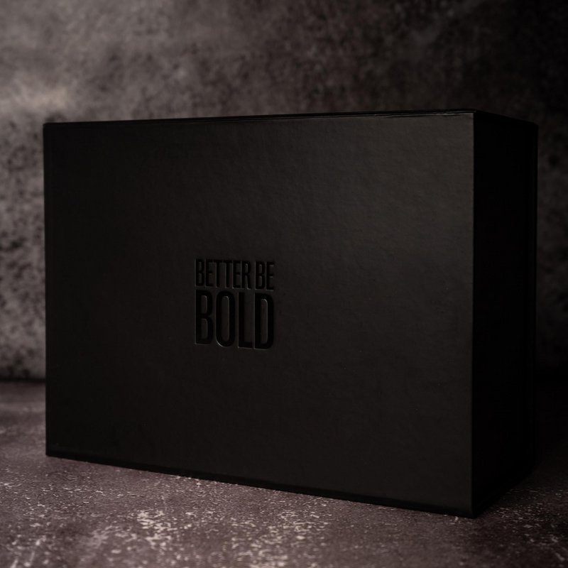 Gift box for happy bald people
